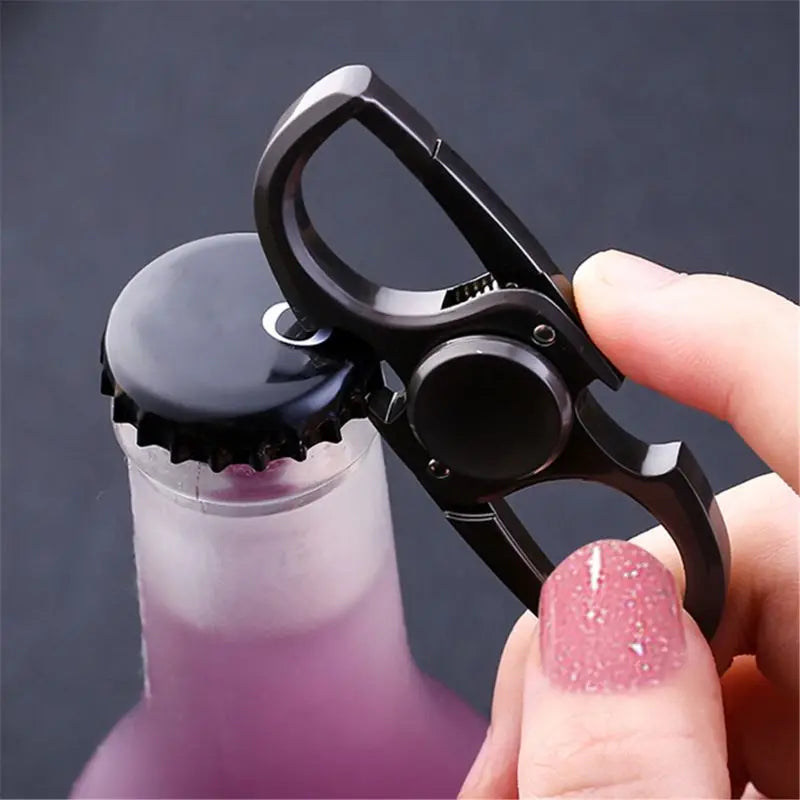 Finger Spinner Fidget Toy Keychain Bottle Opener