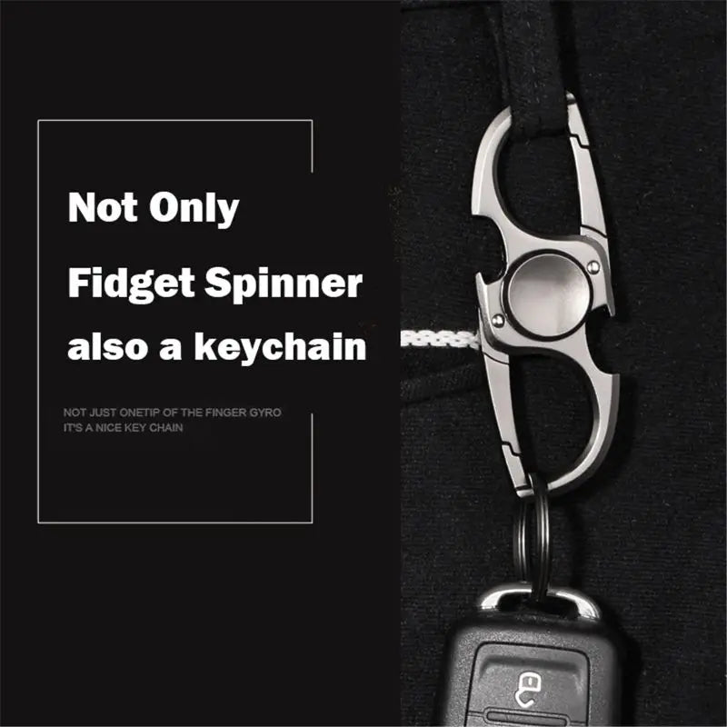 Finger Spinner Fidget Toy Keychain Bottle Opener